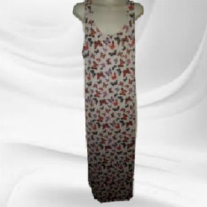 Full Circle Trends Size 3X Maxi Butterfly Dress